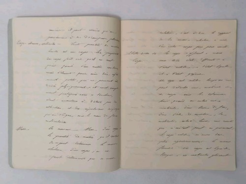 Cahier écolier manuscrit - cahier,