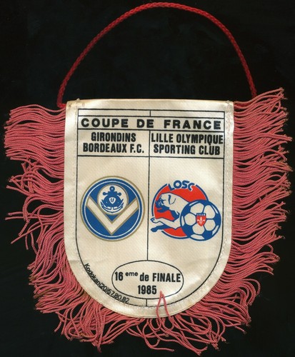 Petit fanion cm girondins - 10*9,