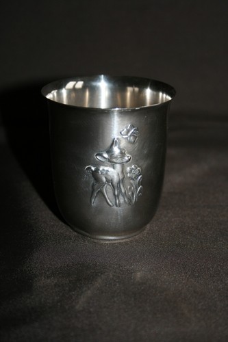 Timbale ancienne métal - timbale,