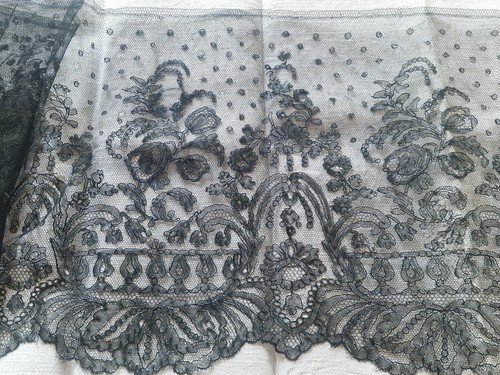 Métrage dentelle ancienne - de,