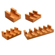 Porte-sushi à bois de service