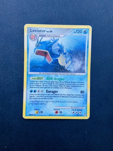 Carte pokemon leviator 123 - pokemon,