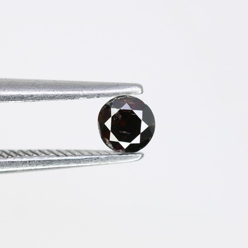 Diamant fantaisie rond - , taille