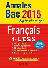 Annales Bac Français 1e