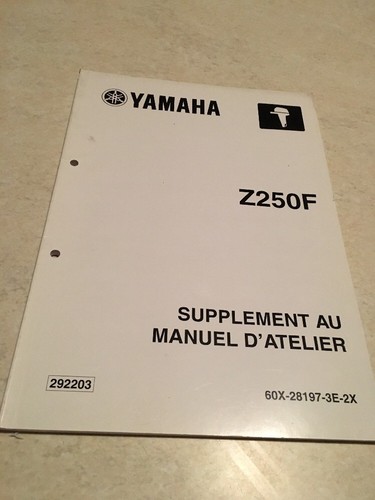 Yamaha moteur z250f 250 f - moteur, z