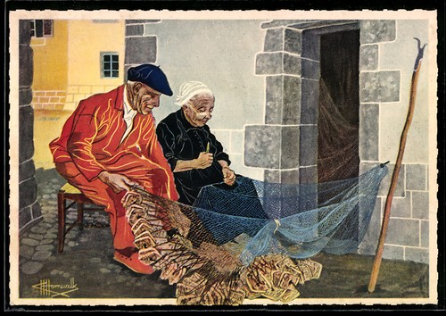 Carte postale artiste - postale, d'artiste