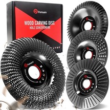 Pomsare 4 Pièces Disque Bois