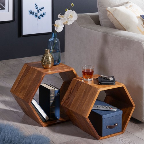 Finebuy tables gigogne bois - finebuy,