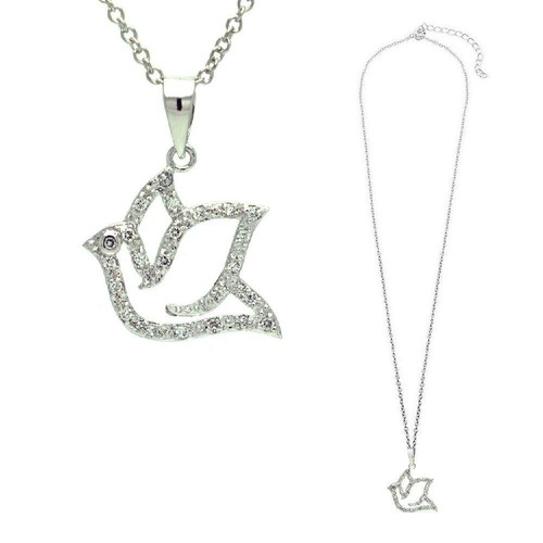 Argent sterling collier - argent,