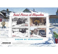 Pierre Miquelon 2021 SPM snow PLOWS clearing machine truck tractor ms4v mnh