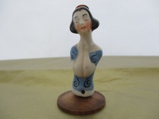 Oriental girl pin cushion half - girl,