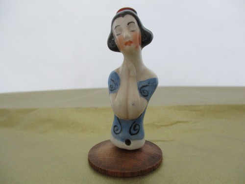 Oriental girl pin cushion - oriental,