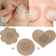 1 paire soutien-gorge magique pratique adhésif remonte seins cache-tétons chair