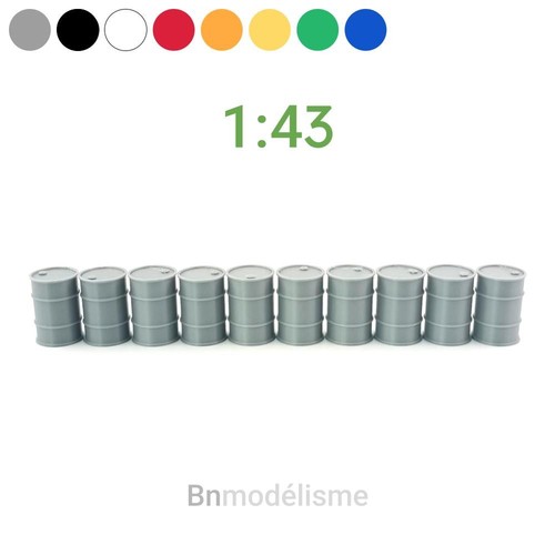 Lot barils bidons - lot, 1/43,