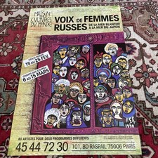 VOIX DE FEMMES RUSSES Affiche