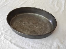 Ancien Plat de cuisson GEO en métal pour cuisson au four  23 x 16 cm