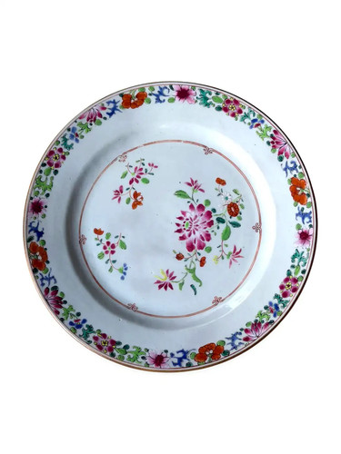 Assiette chine famille rose - chine,