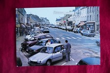 Carte Postale Bourg Les PIEUX année 70/80 Citroën GSA Renault 20