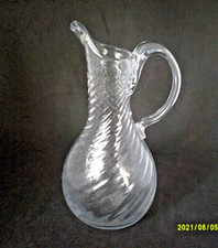 petit pichet a cidre normand verre torsadé (defaut)