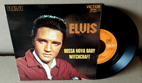 45t elvis presley bossa - 45t, "bossa