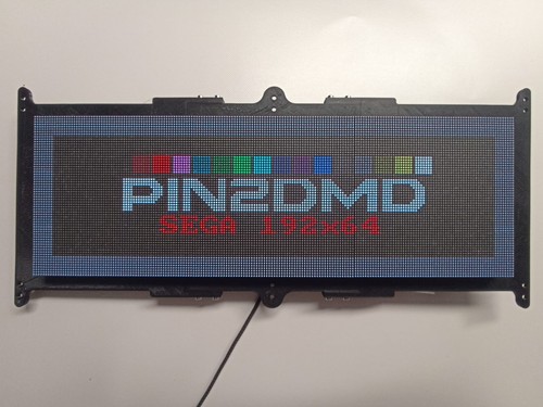 Pin2dmd 192x64 sega data - pin2dmd,