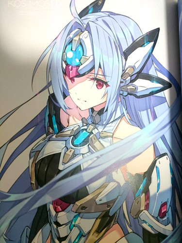 Xenosaga art book kos mos - art, kos-mos