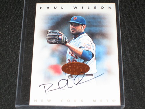 Paul wilson signed - wilson,