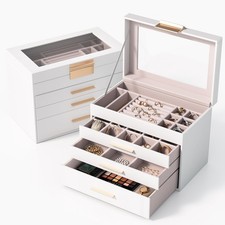 Grande boîte à bijoux à 4