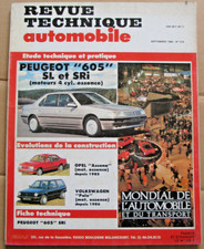 Revue Technique PEUGEOT 605