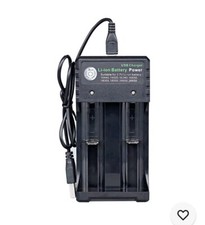 Chargeur double Rame  Batteries 🔋 accus 21750/18650/18350 (POWER)