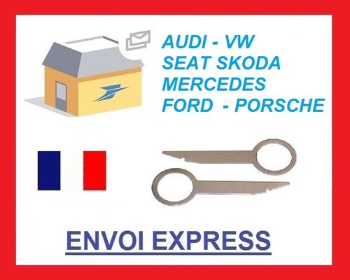 Cles autoradio audi - audi, ford