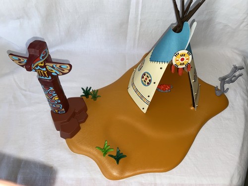 Playmobil decor tipi totem - tipi,