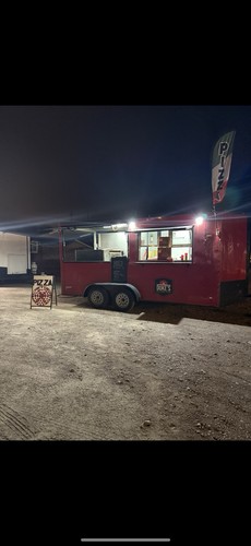 Pizza food trailer ready to - pizza,