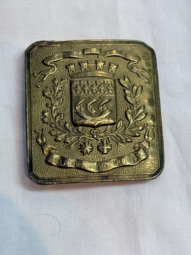 Militaria plaque ceinturon - de,