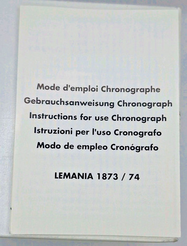 Instructions for use