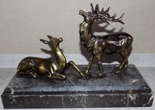 ANCIEN REGULE CERF ET BICHE