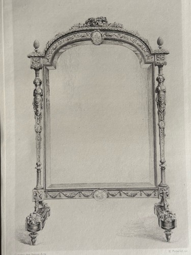 Beurdeley gravure eau forte - gravure,