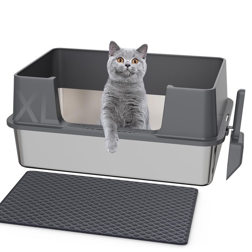 Xxl bac litière chat en - xxl, à
