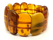 Ancien Bracelet Ambre Vintage
