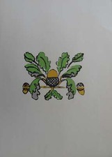 François DESNOYER : Chêne et gland, Gravure