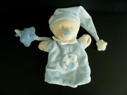 Doudou plat marionnette - d7-,