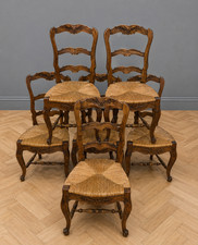 Suite de six chaises