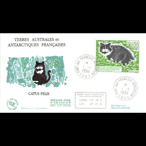 Fdc chat kerguelen - -, de