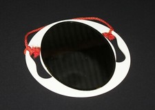 Ancien miroir à main de coiffeur Alexandre de Paris coiffure