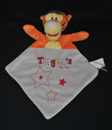 Peluche doudou tigrou plat