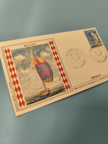 Enveloppe fdc monaco - fdc, timbre
