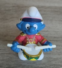 Figurine schtroumpf tambour - figurine,
