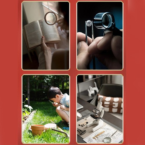 Miroir loupe main - miroir,