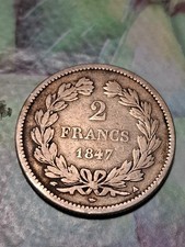 France Louis Philippe I - 2 Francs Argent - 1847 A Paris