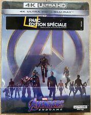 MARVEL AVENGERS ENDGAME 4K ED. SPECIALE FNAC STEELBOOK BLU RAY NEUF + LIVRET